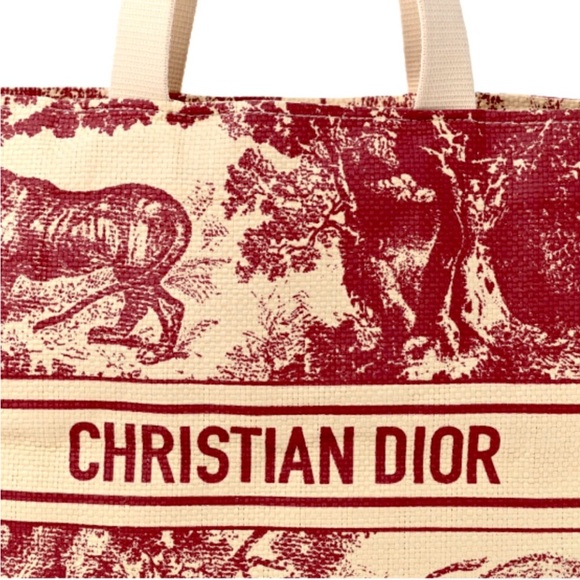 CHRISTIAN DIOR Dioriviera Tote Bag Part Of The Iconic DiorBook & Star Dior Charm - Picture 10 of 16